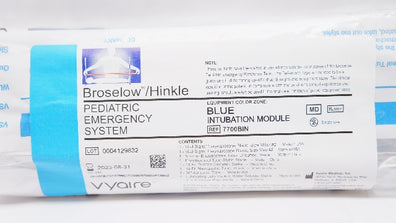 Vyaire 7700BIN Broselow/Hinkle Pediatric Intubation Module Blue (x)